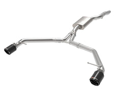 AFE 49-36437-C MACH Force-Xp 3 IN to 2-1/2 IN Stainless Steel Axle-Back Exhaust w/ Carbon Tip
