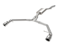 AFE 49-36437-P MACH Force-Xp 3 IN to 2-1/2 IN Stainless Steel Axle-Back Exhaust w/ Polished Tip