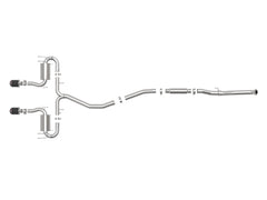 aFe Power 17-21 Honda Civic (Hatchback - 1.5) Exhaust System Kit PN. 49-36624-C