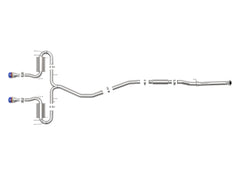 aFe Power 17-21 Honda Civic (Hatchback - 1.5) Exhaust System Kit PN. 49-36624-L