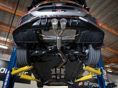 AFE 49-36626-P Takeda 2-1/2 IN 304 Stainless Steel Axle-Back Exhaust System w/ Polished Tips