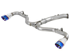 AFE 49-37002-1L Takeda Axle-Back Exhaust System
