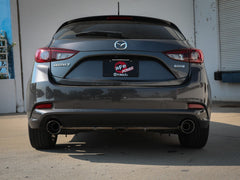 AFE 49-37014-P Takeda 2-1/2 IN 304 Stainless Steel Axle-Back Exhaust System w/ Polished Tips