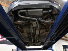 AFE 49-37017 Takeda 2-1/2 IN 304 Stainless Steel Axle-Back Exhaust System