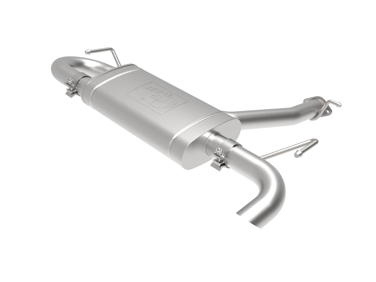 AFE 49-37017 Takeda 2-1/2 IN 304 Stainless Steel Axle-Back Exhaust System