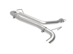 AFE 49-37017NM Takeda 2-1/2 IN 304 Stainless Steel Axle-Back Exhaust System w/o Muffler