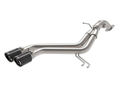 AFE 49-37019-C Takeda 3 IN to 2-1/2 IN 304 Stainless Steel Axle-Back Exhaust Carbon Fiber Tip