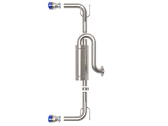 aFe Power Mazda (Hatchback - 2.5) Exhaust System Kit PN. 49-37023-L