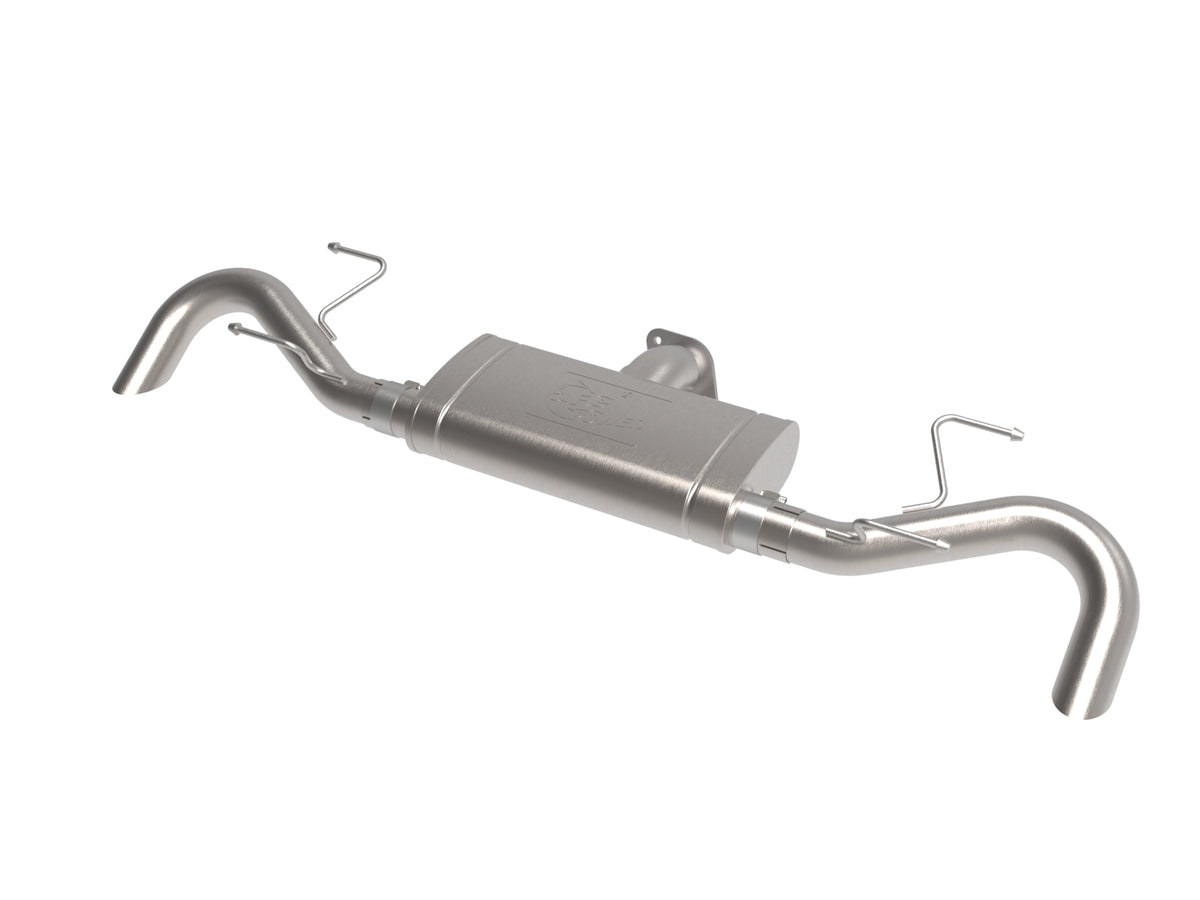 aFe POWER Axle-Back Exhaust Takeda 3 IN to 2-1/2 IN 304 Stainless Steel Axle- 49-37035