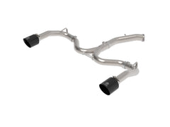 aFe POWER Axle-Back Exhaust Takeda 3 IN to 2-1/2 IN 304 Stainless Steel Axle- 49-37037-B