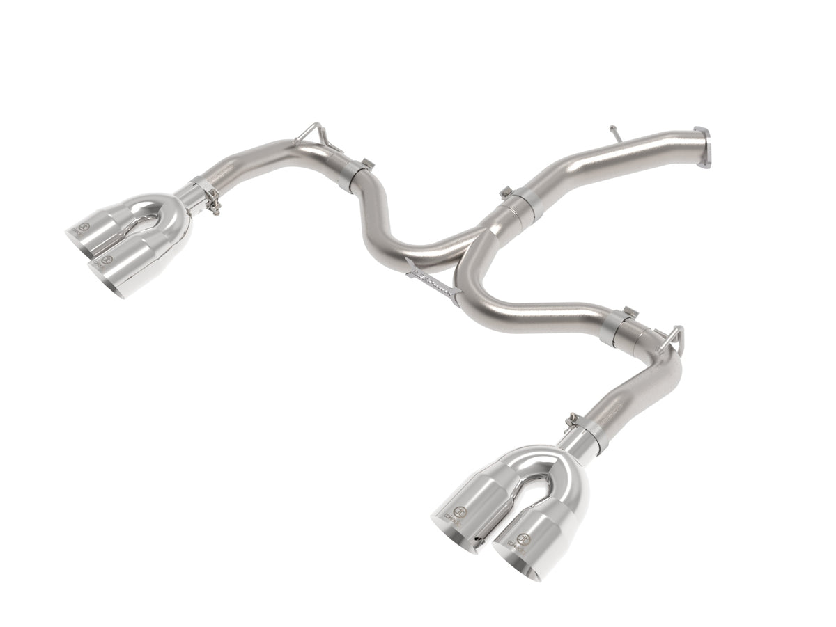 aFe POWER Axle-Back Exhaust Takeda 3 IN to 2-1/2 IN 304 Stainless Steel Axle- 49-37039-P