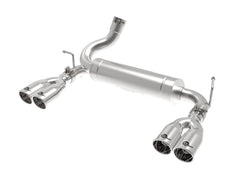 AFE 49-38086-P Vulcan Series 2-1/2 IN 304 Stainless Steel Axle-Back Exhaust System Polished