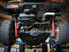 AFE 49-38092-B Large Bore-HD 3 IN 304 Stainless Steel DPF-Back Exhaust System w/Black Tip