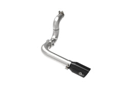 AFE 49-38092-B Large Bore-HD 3 IN 304 Stainless Steel DPF-Back Exhaust System w/Black Tip