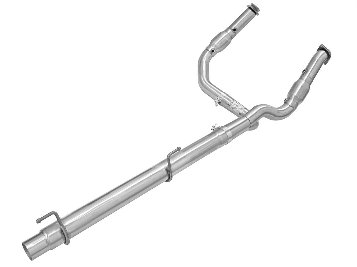 DISCONTINUED - AFE Atlas Exhaust Y-Pipe with Cats 49-42036