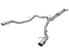 aFe Power 17-20 Ford F-150 Raptor (3.5 - Wheelbase: 146.0Inch) Exhaust System Kit PN. 49-43045-P