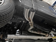 AFE 49-43108-H Rebel 409 Stainless Steel DPF-Back Exhaust System w/ Dual Brushed Tips
