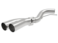 AFE 49-43108-H Rebel 409 Stainless Steel DPF-Back Exhaust System w/ Dual Brushed Tips