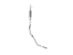 AFE 49-43116-P Apollo GT Series 3-1/2 IN 409 Stainless Steel Axle-Back Exhaust System
