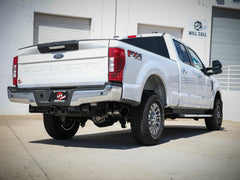 AFE 49-43116NM-B Apollo GT Series 3-1/2 IN 409 Stainless Steel Axle-Back Exhaust System