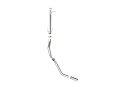 AFE 49-43116NM-P Apollo GT Series 3-1/2 IN 409 Stainless Steel Axle-Back Exhaust System