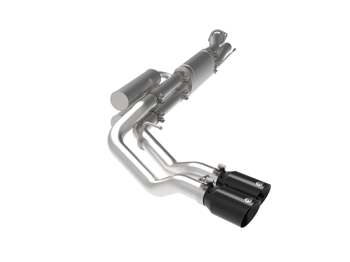 aFe Power Ford (Crew Cab Pickup - 6.2, 6.8, 7.3 - Bed Length: 81.9Inch) Exhaust System Kit PN. 49-43117-B