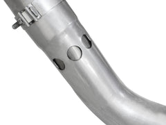 AFE 49-43122-P Large Bore-HD 4 IN 409 Stainless Steel DPF-Back Exhaust System w/Polished Tip