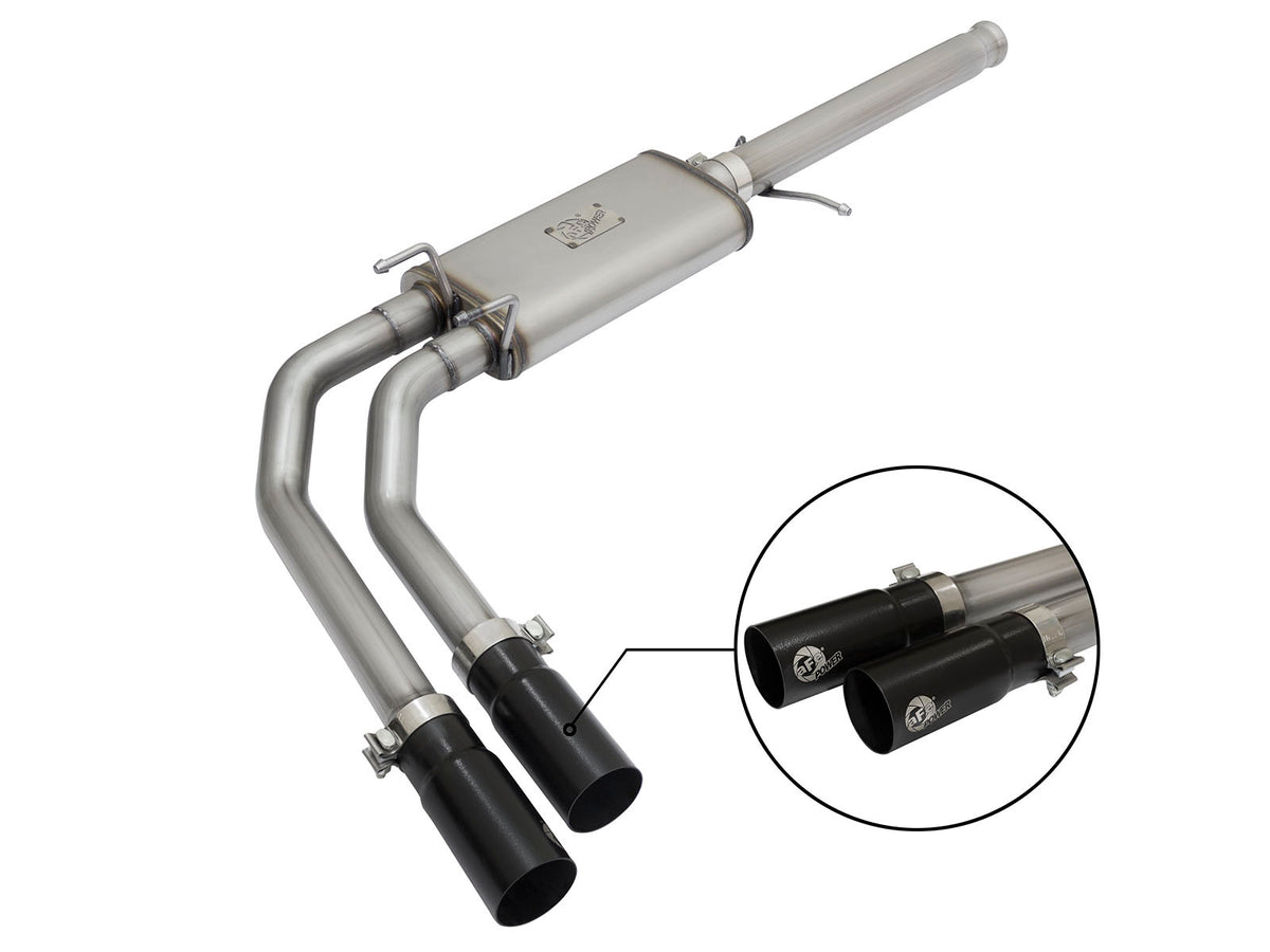 aFe Power Chevrolet, GMC (4.3, 5.3 - Wheelbase: 143.5Inch) Exhaust System Kit PN. 49-44062-B