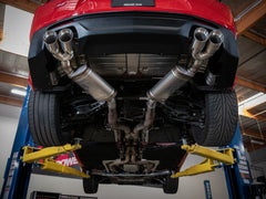 AFE 49-44119-B MACH Force-Xp 2-1/2 IN 409 Stainless Steel Axle-Back Exhaust System Black