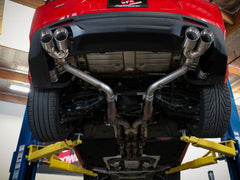 AFE 49-44119NM-P MACH Force-Xp 2-1/2 IN 409 Stainless Steel Axle-Back Exhaust System Polished