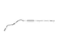 aFe Power Chevrolet, GMC (6.6 - Wheelbase: 141.5, 162.5, 172.0Inch) Exhaust System Kit PN. 49-44123-P