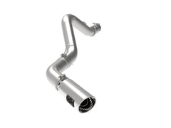 AFE 49-44125-P Large Bore-HD 5 IN 409 Stainless Steel DPF-Back Exhaust System w/Polished Tip