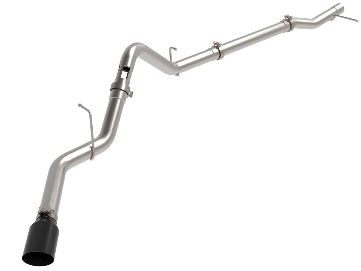 aFe POWER DPF-Back Exhaust Large Bore-HD 3 IN 409 Stainless Steel DPF-Back Ex 49-44144-B