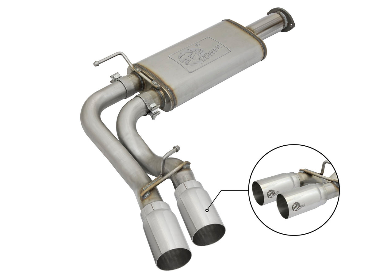 aFe Power 16-23 Toyota Tacoma (3.5 - Wheelbase: 140.6Inch) Exhaust System Kit PN. 49-46032-P