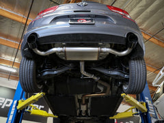 AFE 49-47016-B Takeda 2-1/2 IN 409 Stainless Steel Axle-Back Exhaust System w/ Black Tips