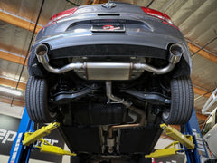 AFE 49-47016-P Takeda 2-1/2 IN 409 Stainless Steel Axle-Back Exhaust System w/ Polished Tips