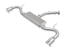 AFE 49-47016-P Takeda 2-1/2 IN 409 Stainless Steel Axle-Back Exhaust System w/ Polished Tips