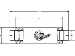 AFE 49-91012 MACHForce XP Muffler