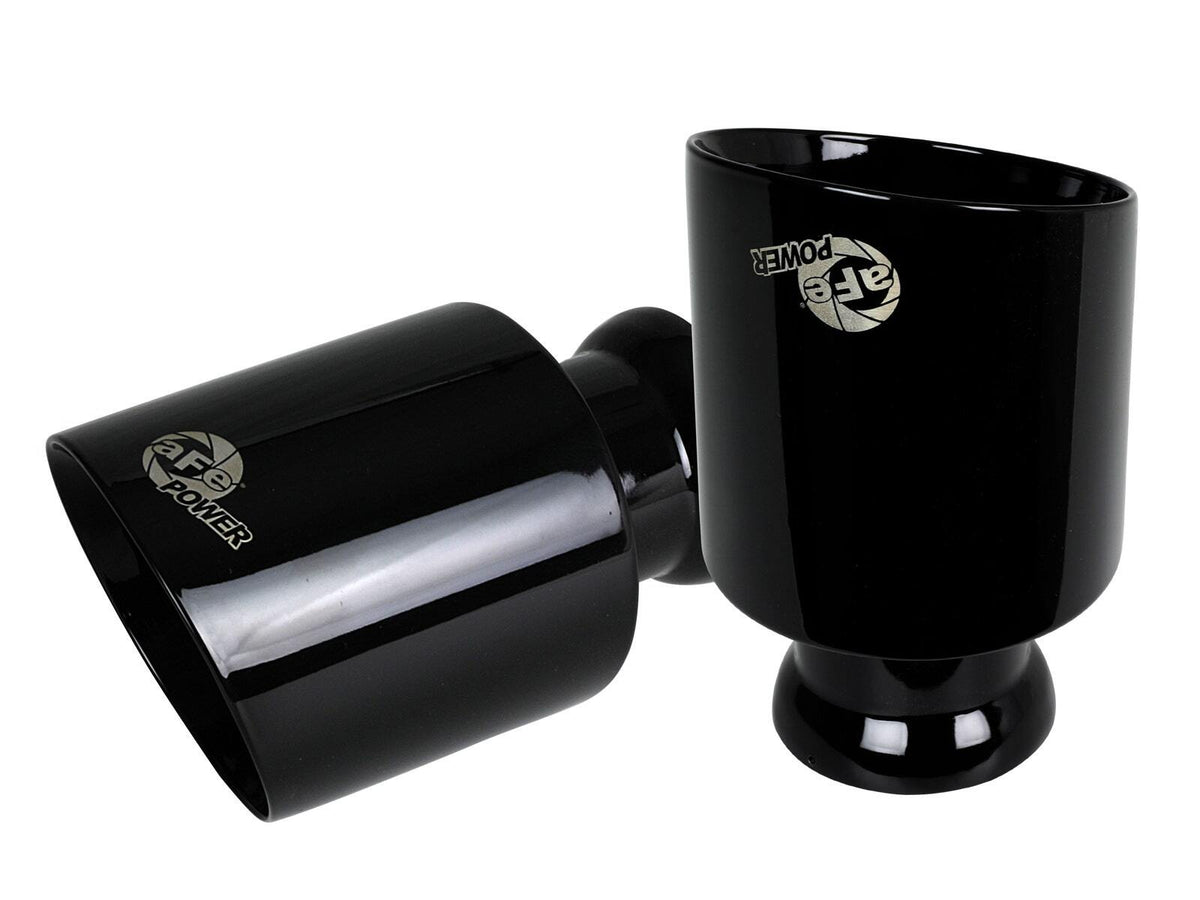 AFE 49C32068-B MACH Force-Xp 4-1/2 IN Carbon Fiber OE Replacement Exhaust Tips