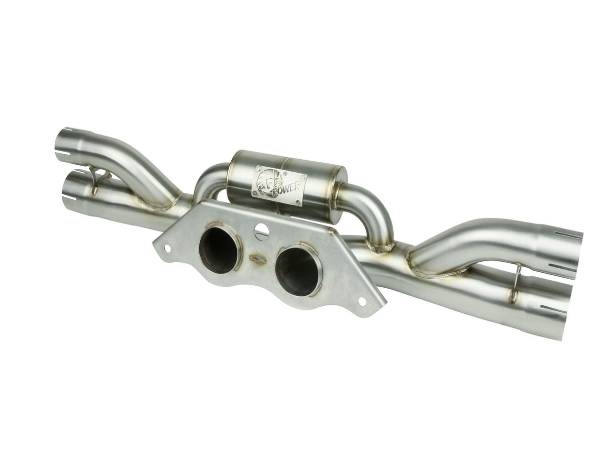 AFE 49C36434 MACH Force-Xp 304 Stainless Steel Muffler Delete Pipe