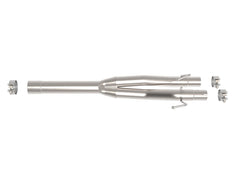 AFE 49C42072NM Apollo GT Series 409 Stainless Steel Muffler Delete Pipe