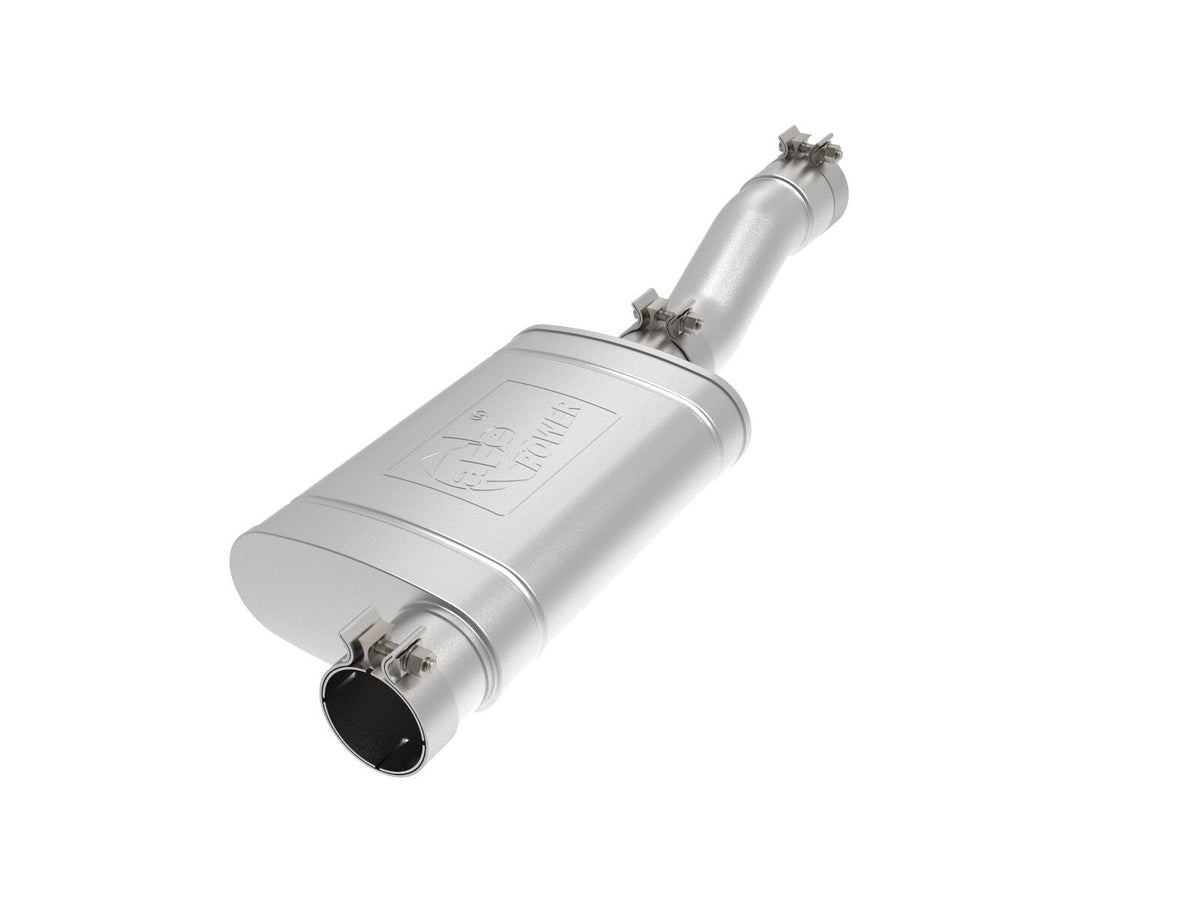 AFE 49C44121 Apollo GT Series 409 Stainless Steel Muffler Upgrade Pipe
