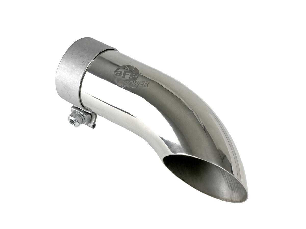AFE 49T25254-P09 MACH Force-Xp 304 Stainless Steel Clamp-on Exhaust Tip Polished