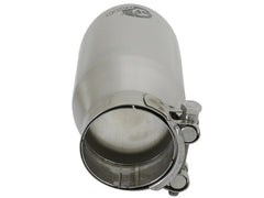 AFE 49T25354-P07 MACH Force-Xp 304 Stainless Steel Single-Wall Exhaust Tip Polished; Universal Ex