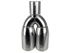 AFE 49T25374-P12 MACH Force-Xp 304 Stainless Steel Clamp-on Exhaust Tip Polished
