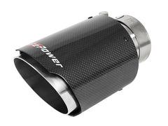 AFE 49T25404-C07 aFe POWER Carbon Fiber Exhaust Tip; Universal Exit