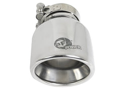 AFE 49T25404-P06 aFe POWER Carbon Fiber Exhaust Tip; Universal Exit