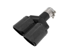 aFe POWER Takeda Exhaust Tip Takeda 304 Stainless Steel Clamp-on Exhaust Tip 49T25480-C122