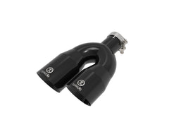 aFe POWER Takeda Exhaust Tip Takeda 304 Stainless Steel Clamp-on Exhaust Tip 49T25484-B121