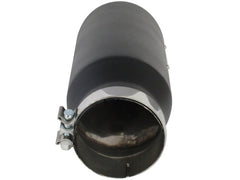 AFE 49T50701-B15 MACH Force-Xp 5in 409 Stainless Steel Exhaust Tip Black